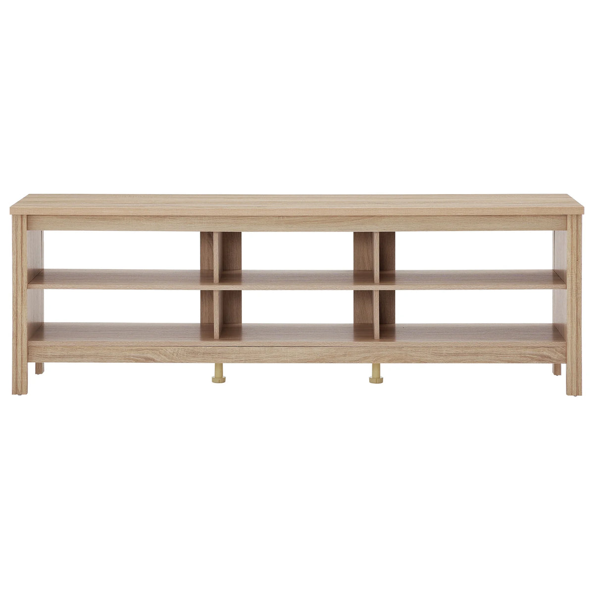 Oak Wood TV Stand for 75 Inch W3269