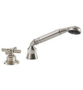Polished Nickel Handshower and Diverter Trim for Roman Tub Z173