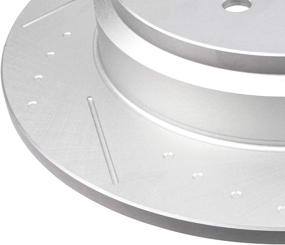 Slotted Brake Rotors Rear Rotors G180436