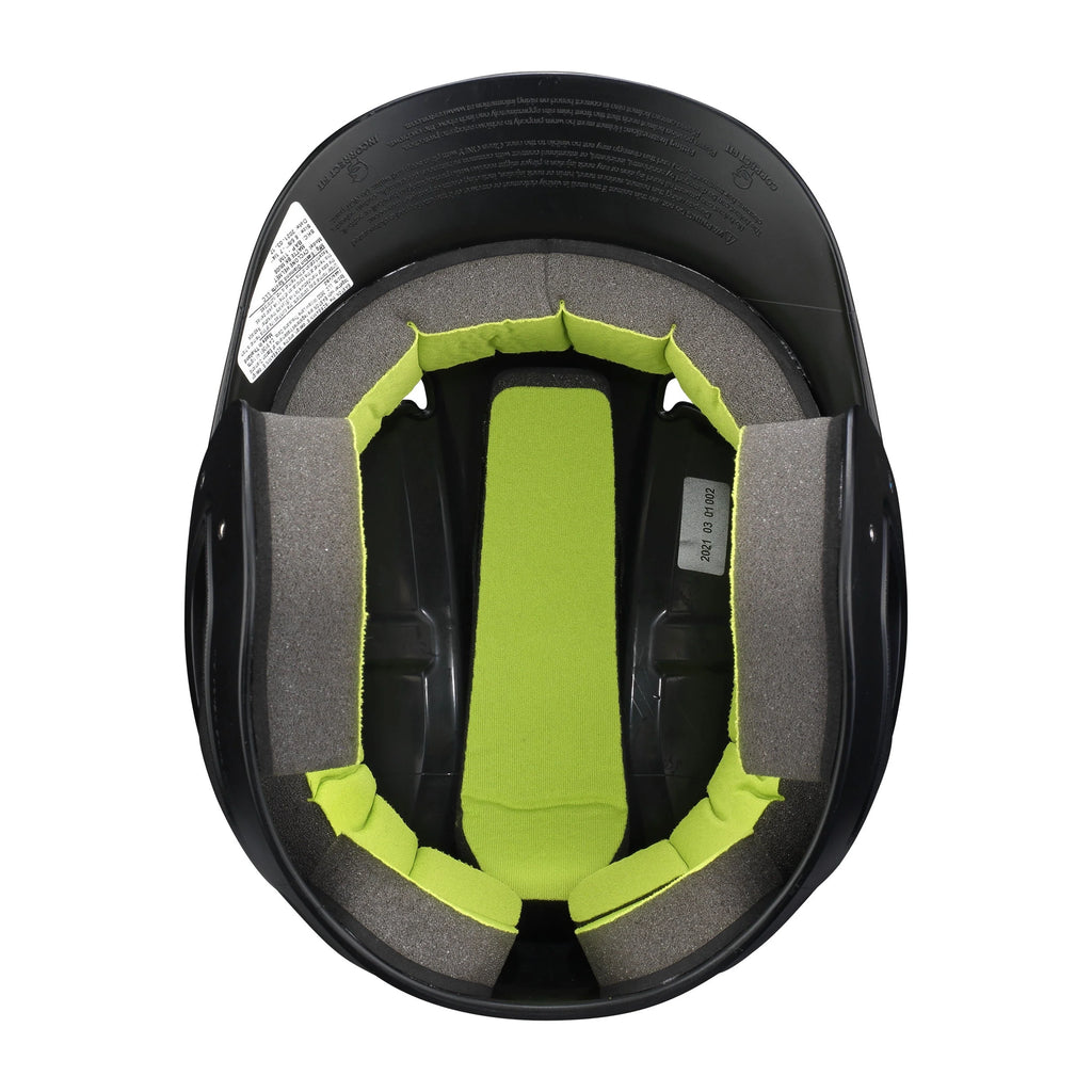 Matte Black Baseball Batters Helmet T5592