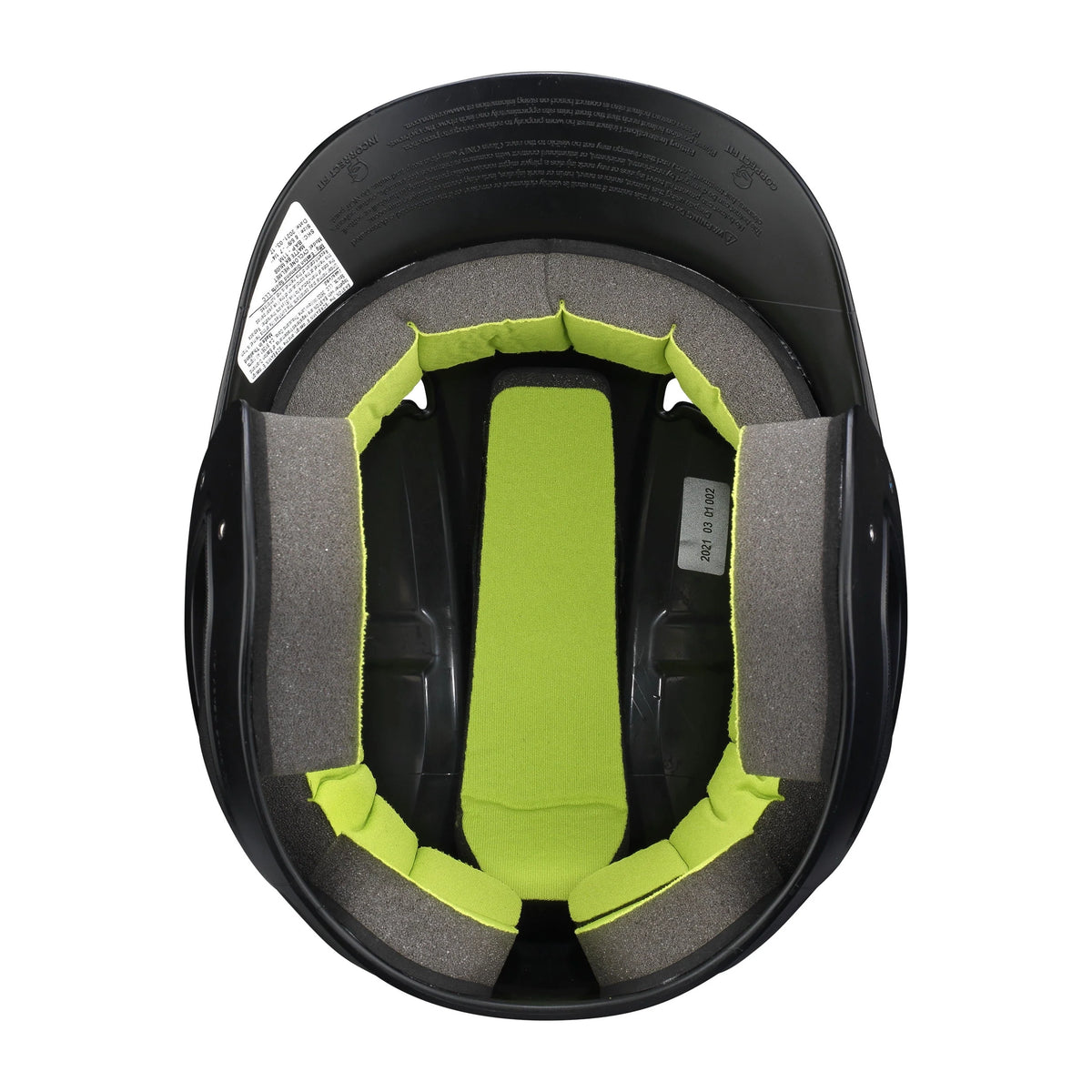 Matte Black Baseball Batters Helmet T5592