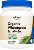 Organic Wheatgrass Powder 1 LB Non-GMO Superfood S281