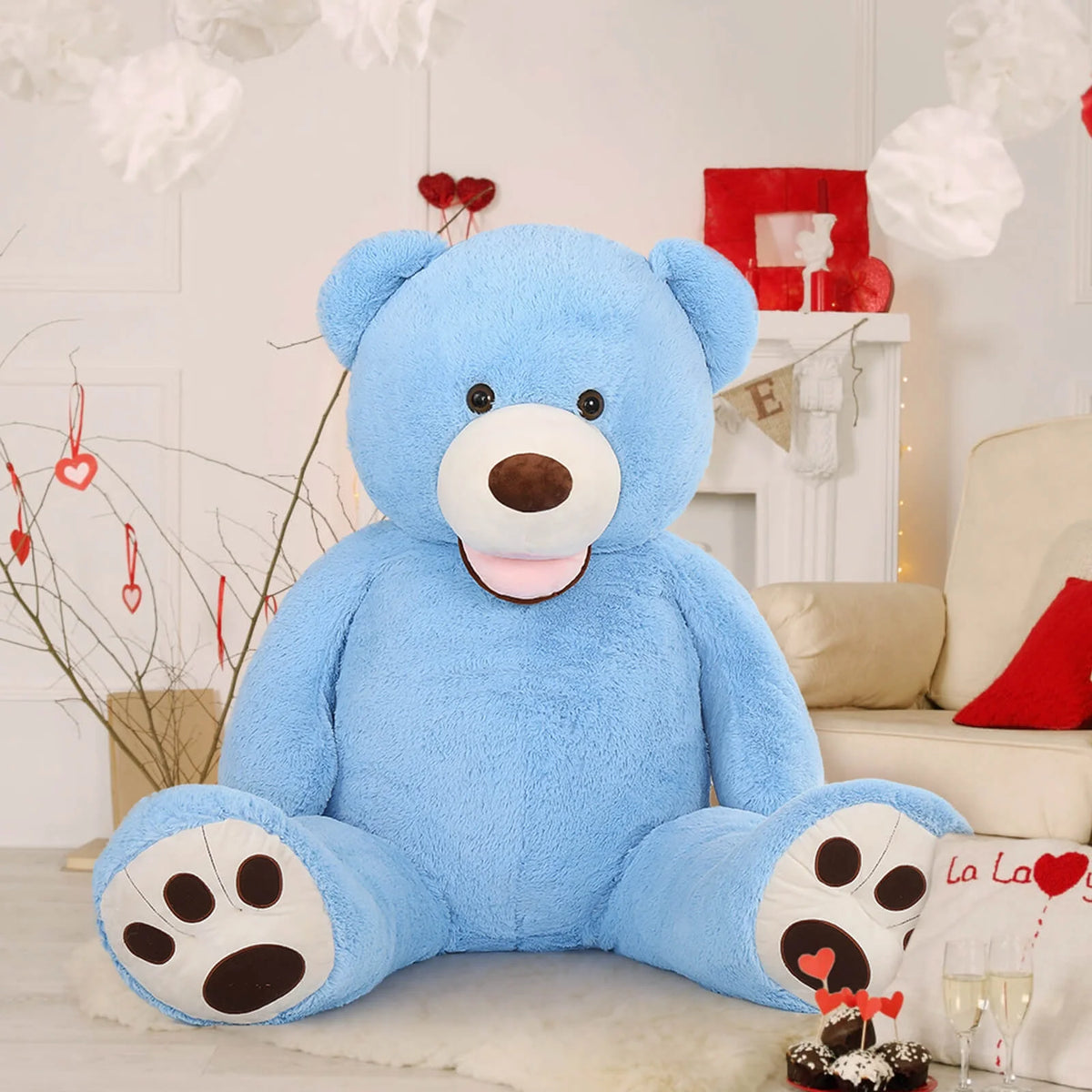 Giant Teddy Bear 6ft Plush Toy Y70843