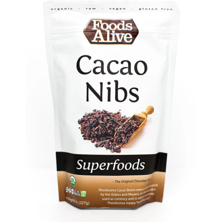 Organic Cacao Nibs 8 oz D6590
