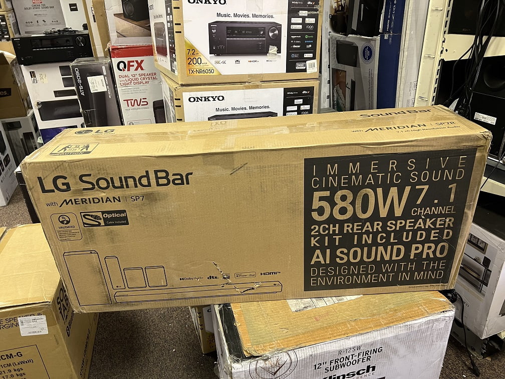 7.1 Channel High Res Audio Sound Bar with Rear Speaker Kit L862809