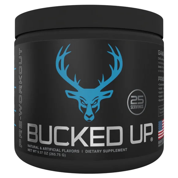 Blue Raz Pre-Workout Powder with Vitamin B12 & 200mg Caffeine, 25 Servings I702043