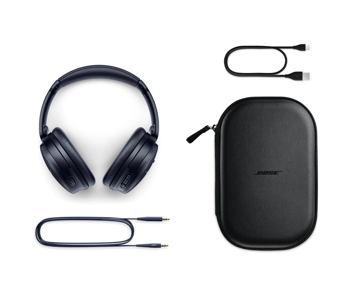 Black Noise Cancelling Over-Ear Wireless Bluetooth Headphones L6250