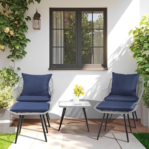 3 Piece Wicker Bistro Set T84366