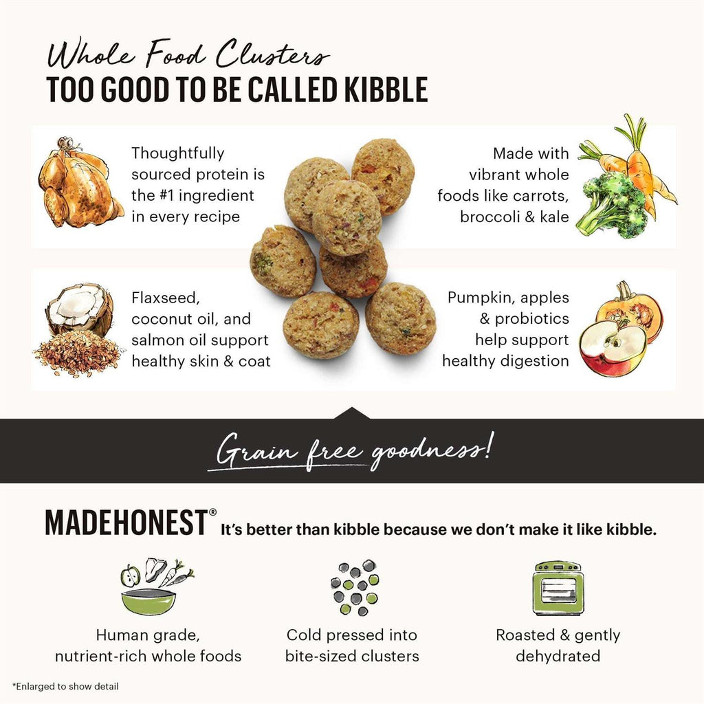 Grain Free Whole Food Clusters Dog Food K2878