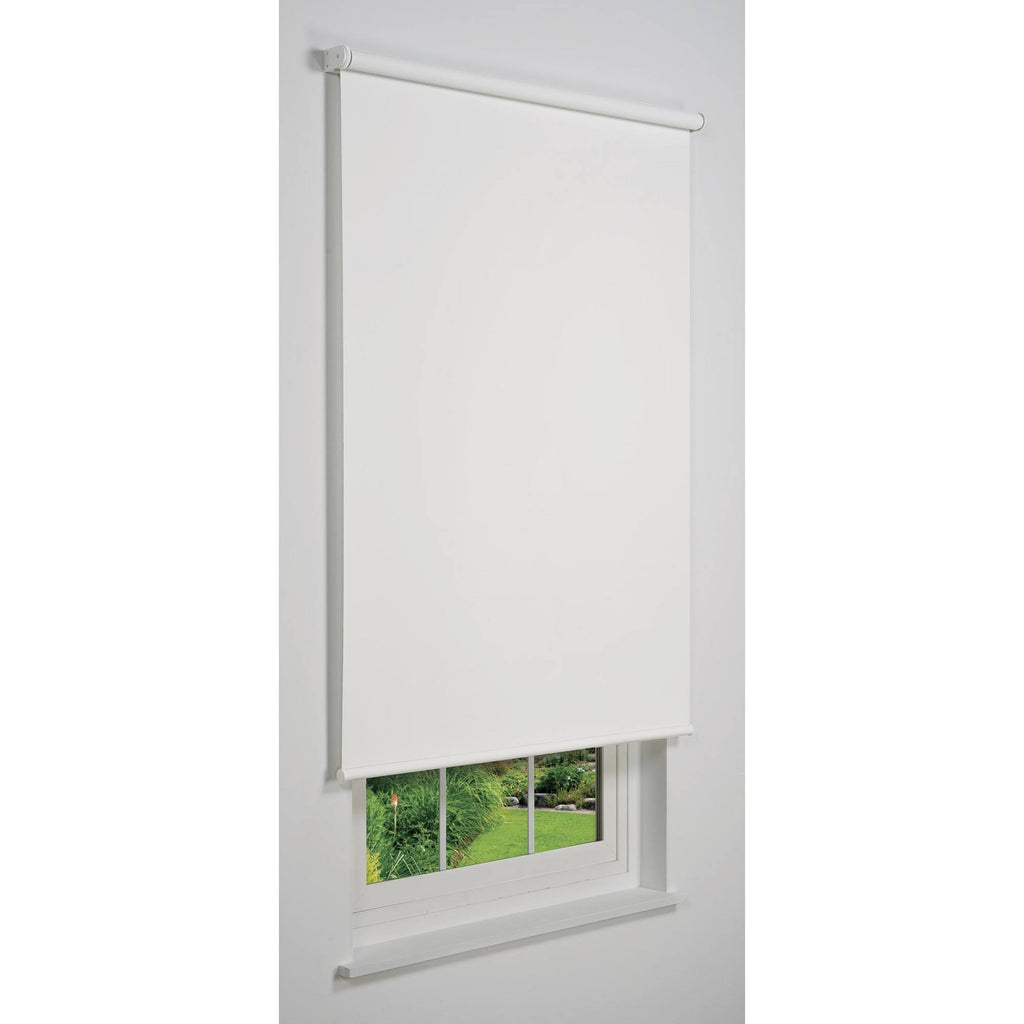 White Cordless Blackout Roller Shade T971192