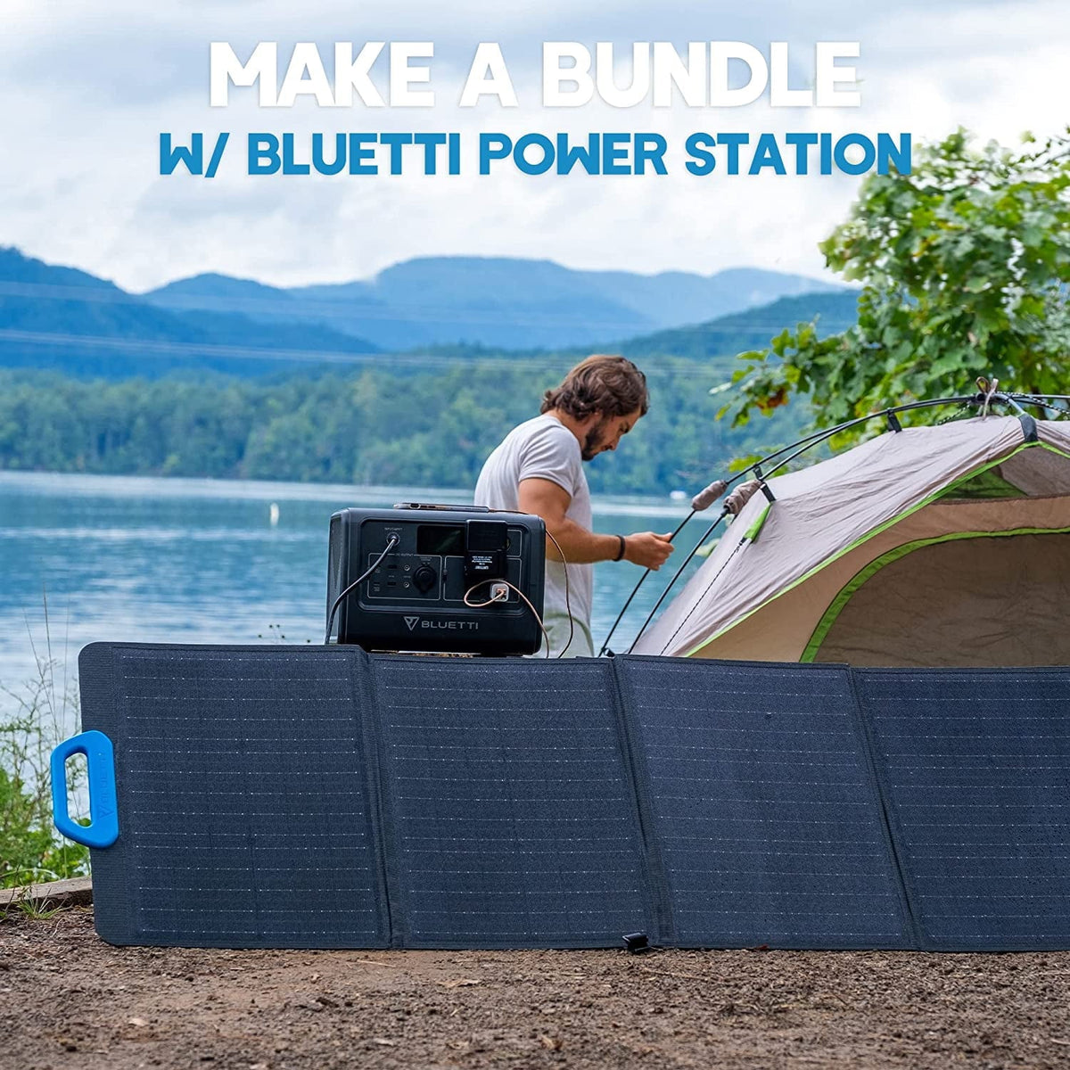 120W Foldable Portable Solar Panel J834