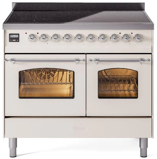 Antique White Induction Range with Electric Oven O1163