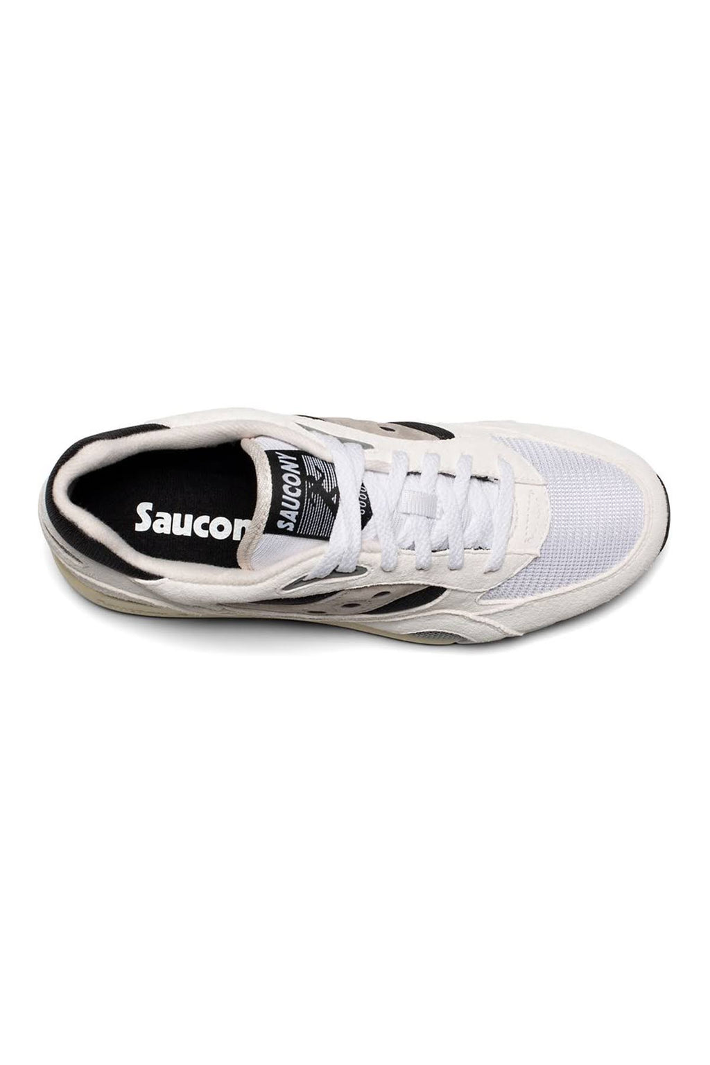 White / Black Saucony Shadow 6000 K474