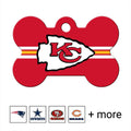 NFL Bone Personalized Dog ID Tag C9375