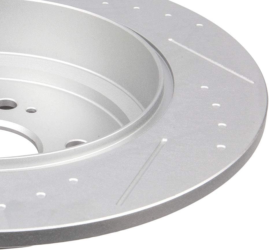 Slotted Brake Rotors Rear Rotors G180436