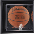 Black Framed Wall-Mounted Basketball Display Case I513990