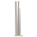 Polished Stainless 24x22 High 1-1/2x22 Square Counter/Partition Corner Post K398