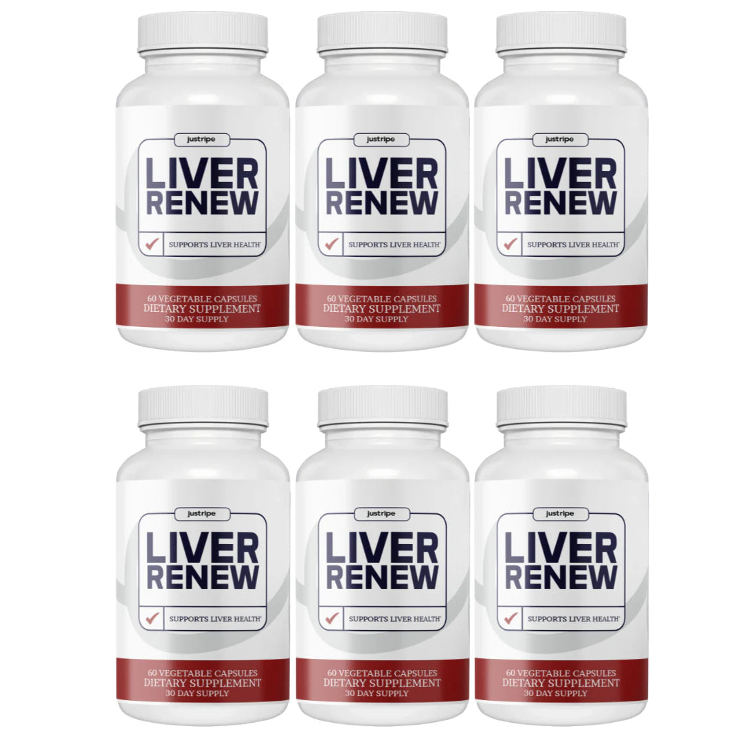Liver Health Support Supplement 6 Bottles B9415
