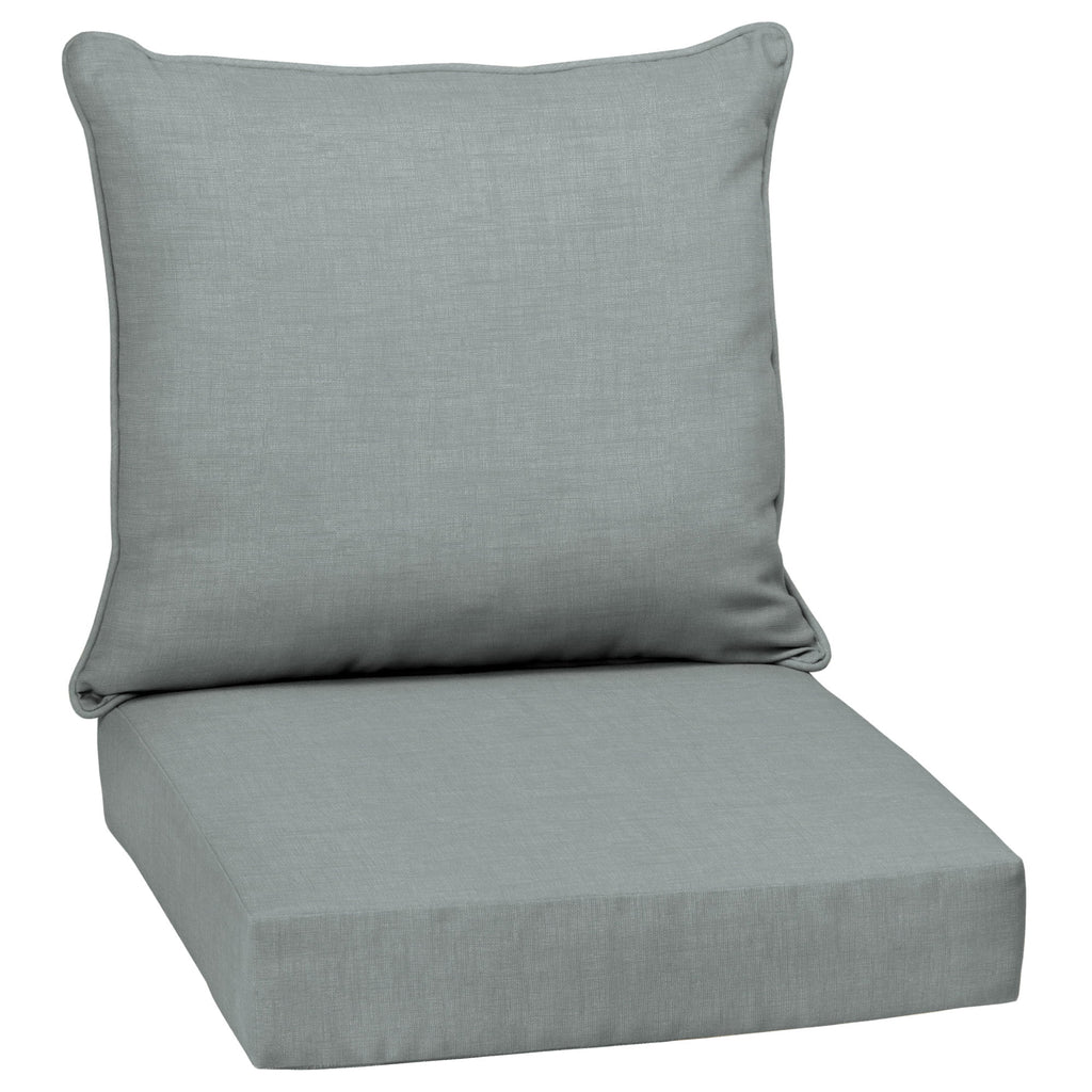 Rain-Proof Fade Resistant Sapphire Blue Deep Seat Cushion Set X887811