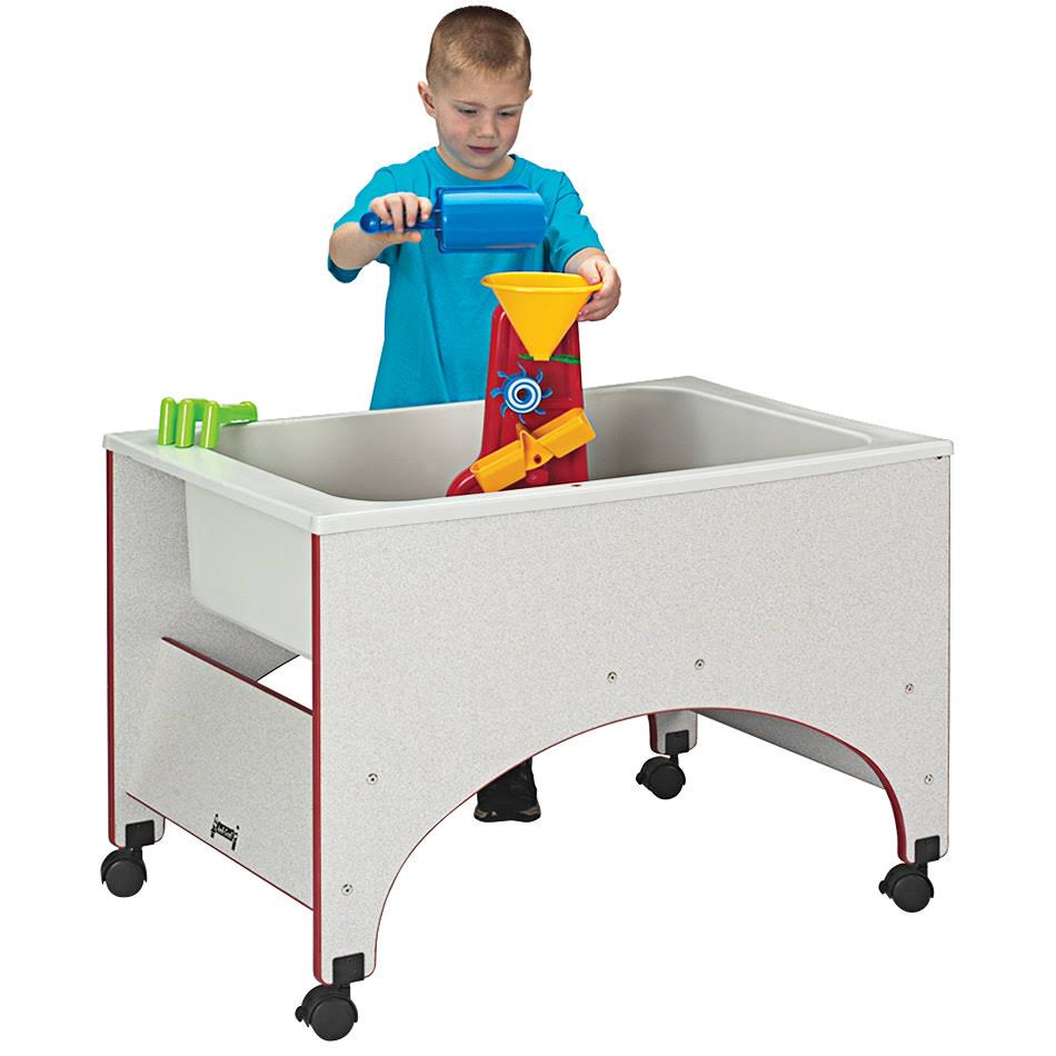 Red Space Saver Sensory Table Q960