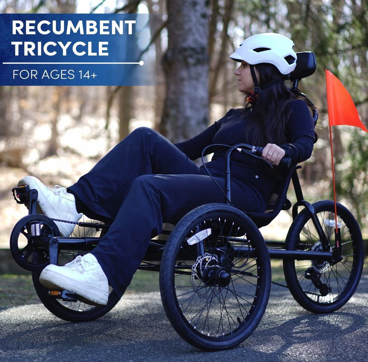 Black 3-Wheel Bike S989572