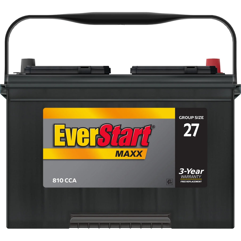 Lead Acid Automotive Battery Group Size 27 12 Volt 830 CCA X75013