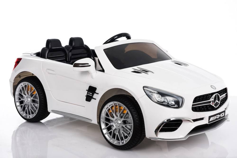 White Kids Ride on Car with Remote A706