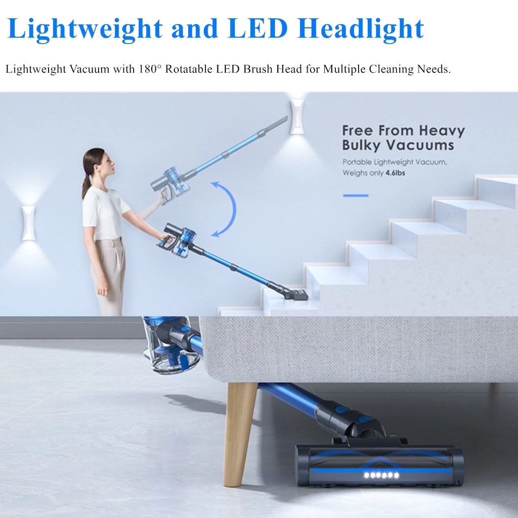 Cordless Stick Vacuum 23KPa D36406