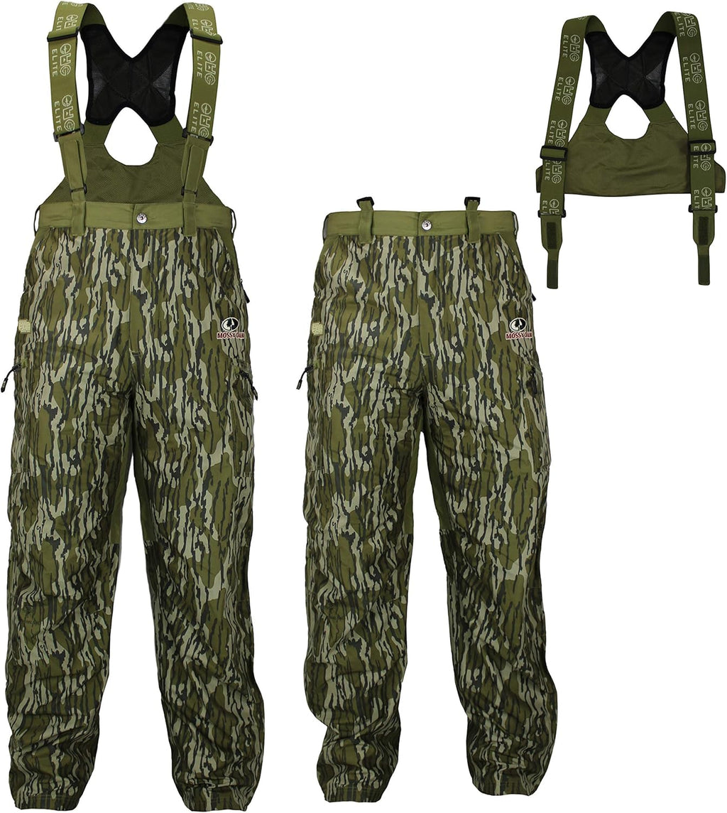Waterproof Convertible Camo Hunting Bib Pant W5896