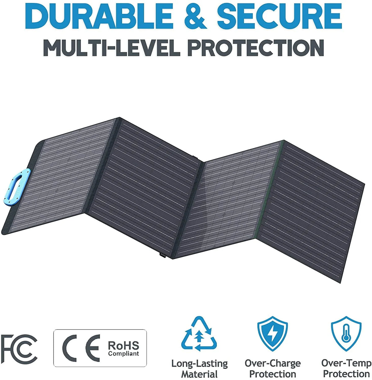 120W Foldable Portable Solar Panel J834