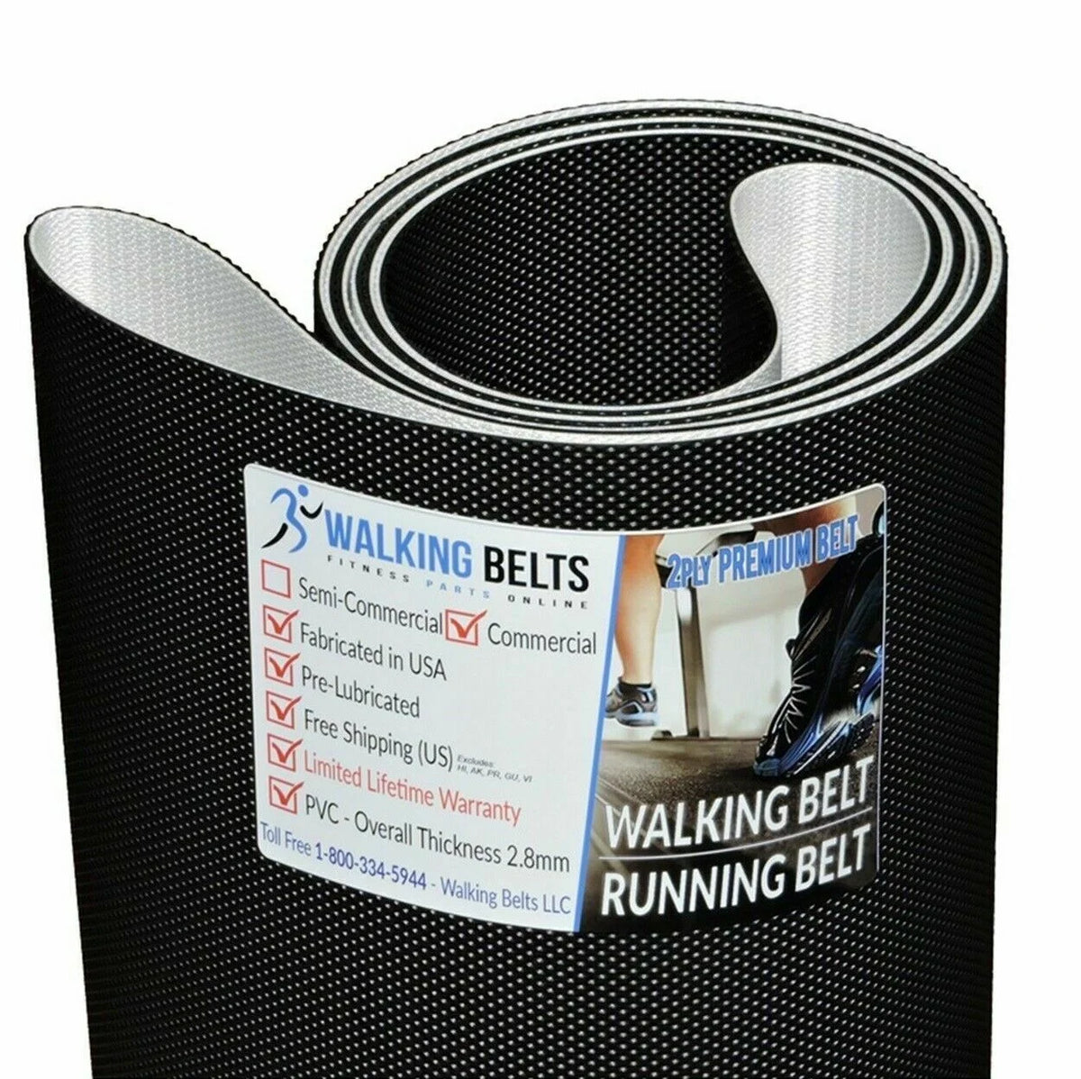 Treadmill Walking Belt 2ply L379380