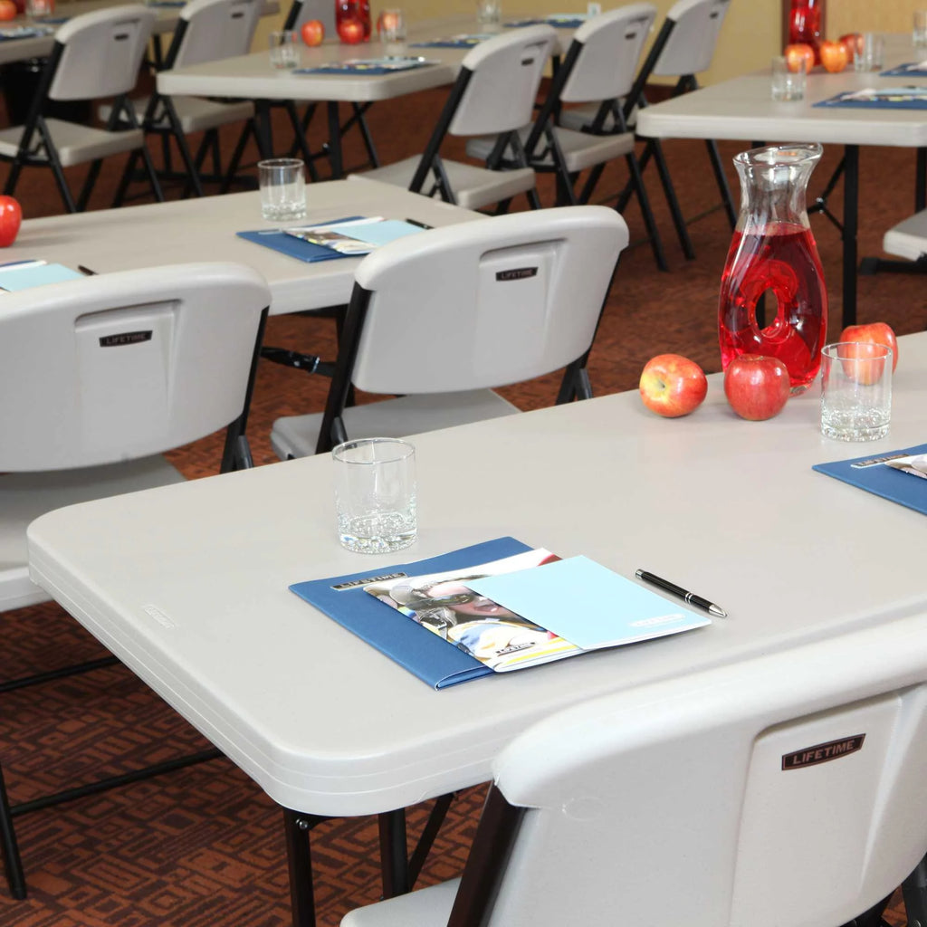 6 Foot Rectangle Folding Table Z7376