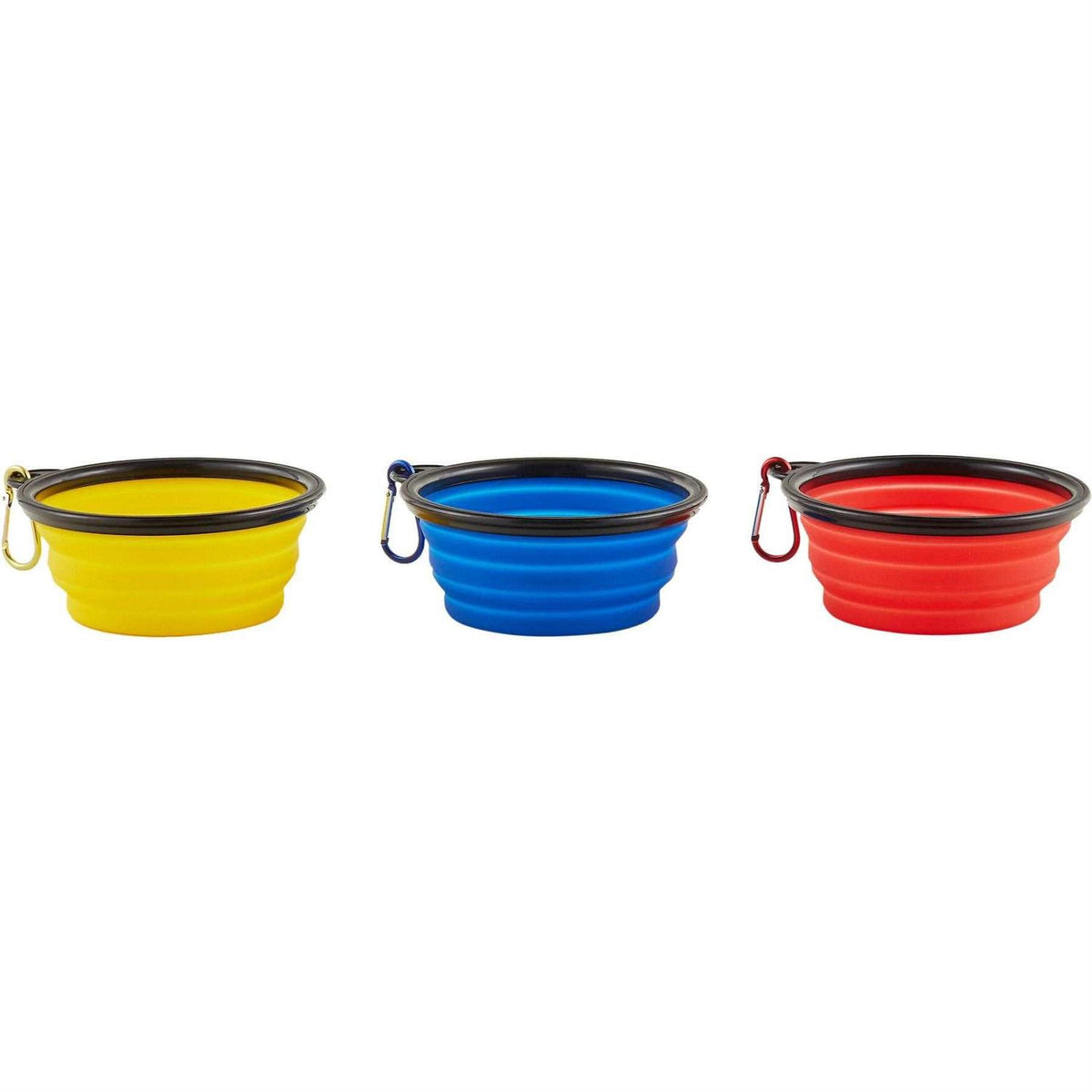 3 Pack Collapsible Silicone Travel Bowls R301086