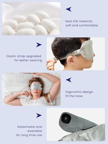 Silk Heated Eye Mask P9526