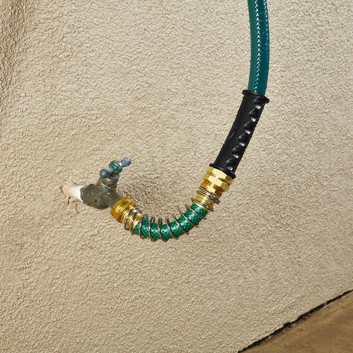 Coiled Spring Faucet Connector and Hose Saver B849