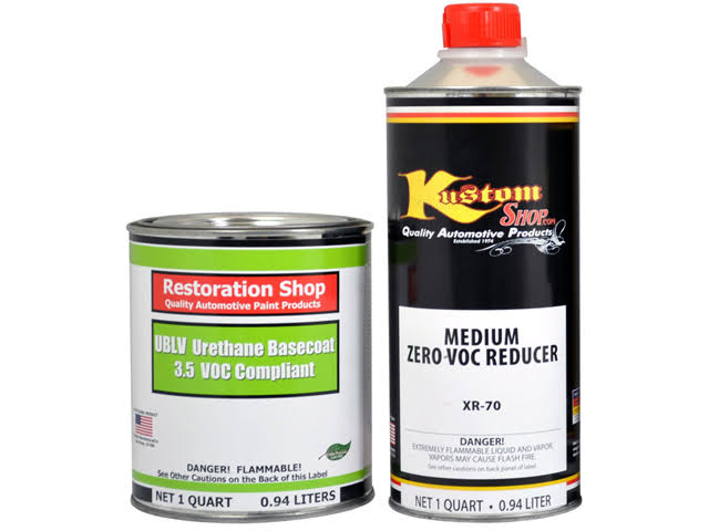 Quart Kit Low VOC Urethane Basecoat Car Auto Paint Kit P20960