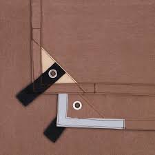 Brown Canvas Tarps 100% Cotton 18 oz. 10' x 20' U187