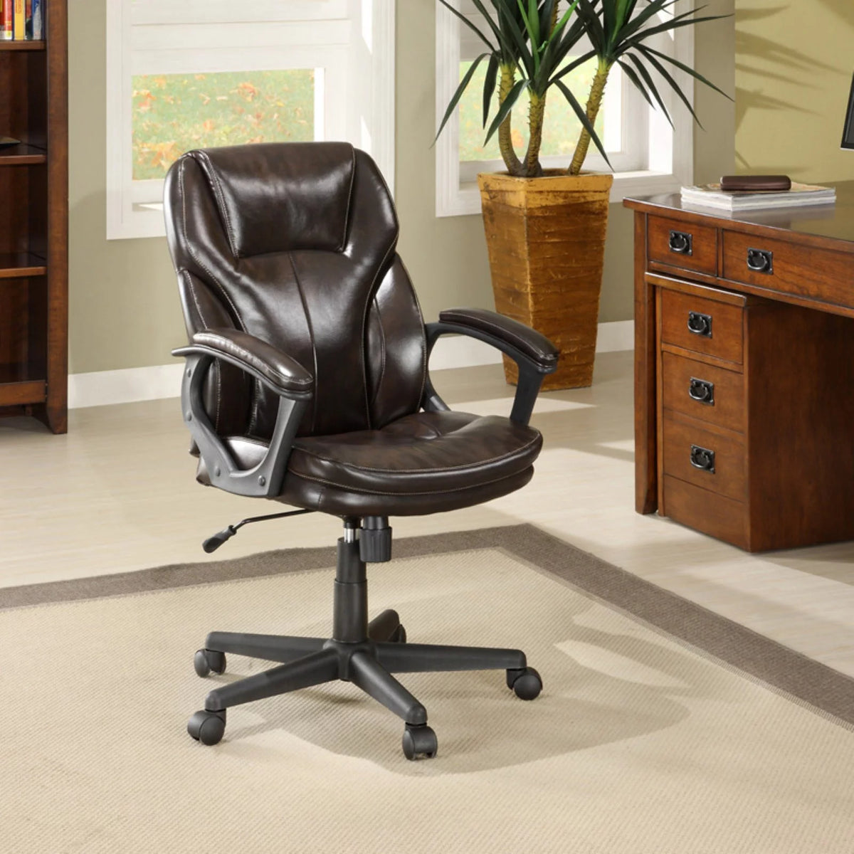 Leather Executive Office Chair U6655