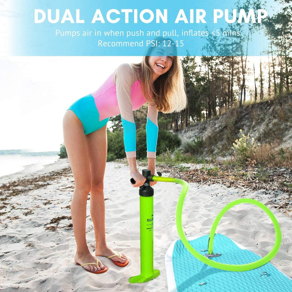 Inflatable Stand Up Paddle Board 6" Thick 11 FT Kayak Convertible V3248