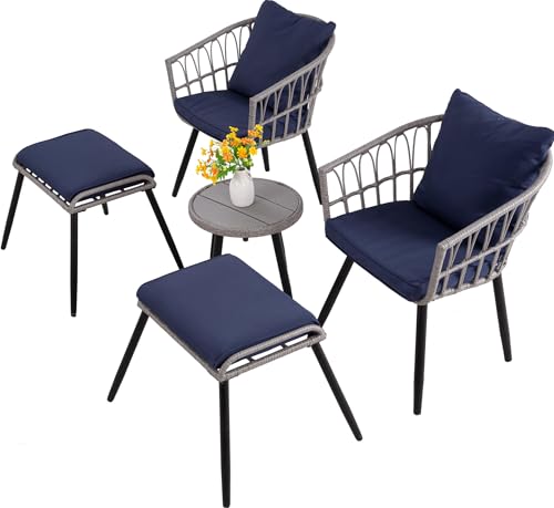 3 Piece Wicker Bistro Set T84366