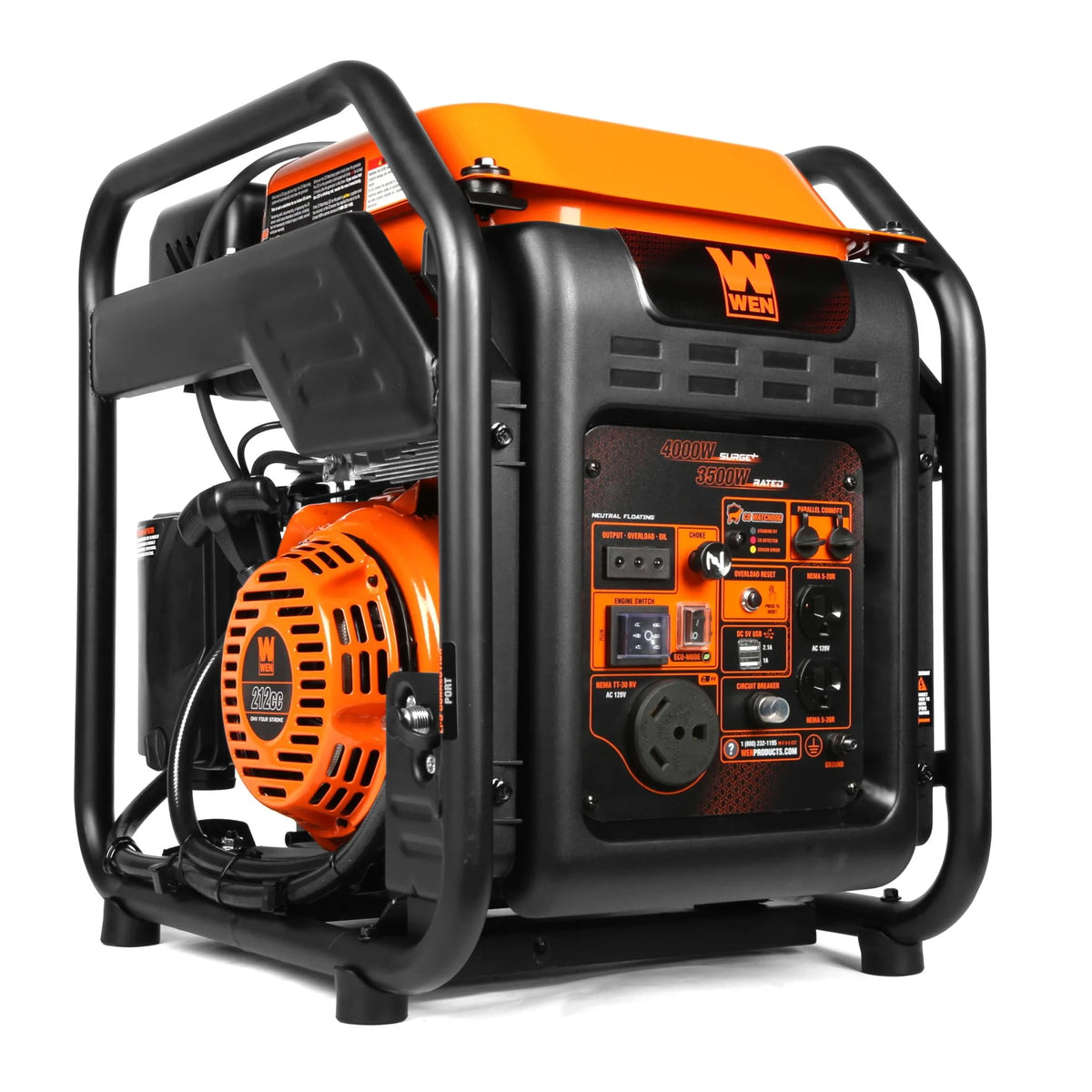 4000-Watt Dual Fuel Open Frame Inverter Generator Z828