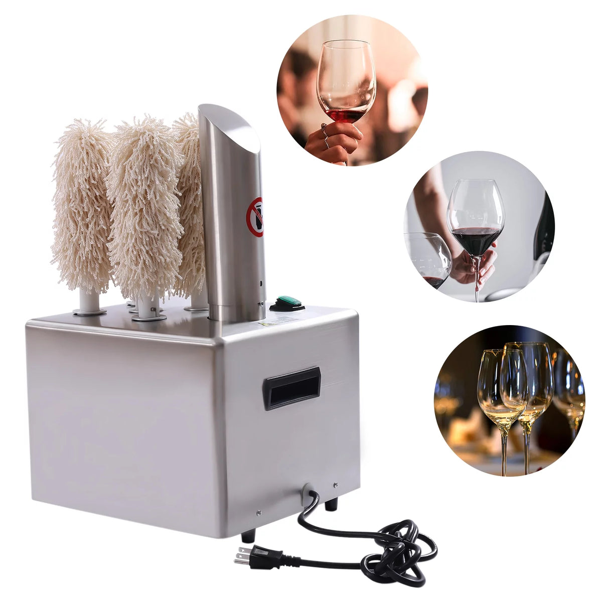 Electric Wine Glass Polishing Machine P61096