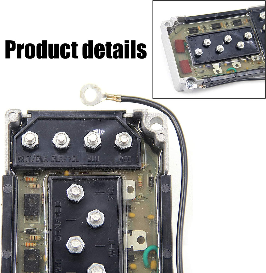 2pcs CDI Module Switch Box Replacement for Mercury Outboard Motor Power Pack N255