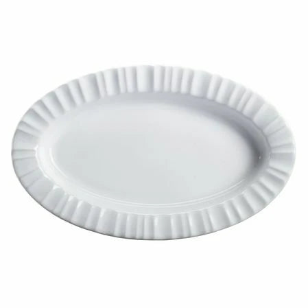 French White Oval Platter H4676