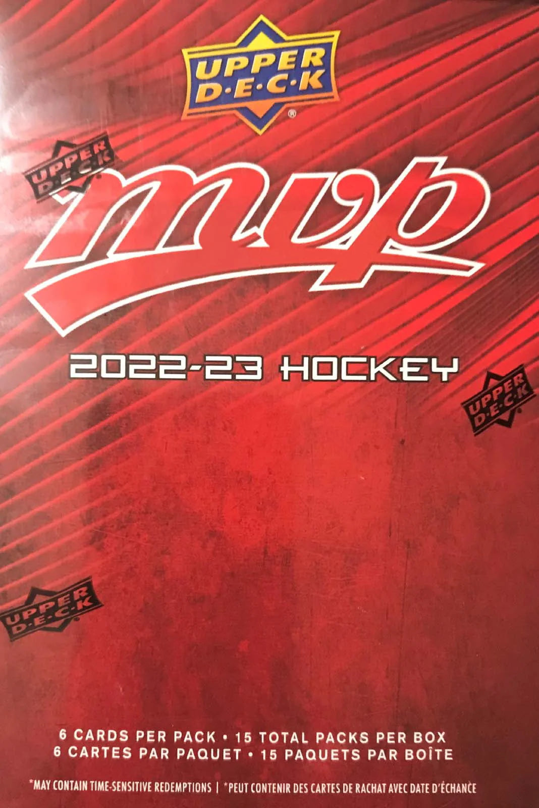 Unopened Blaster Box of 15 Packs Hockey Cards L626427