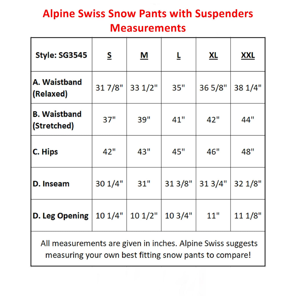 Waterproof Snowboard Ski Snow Pants with Removable Suspenders T3066