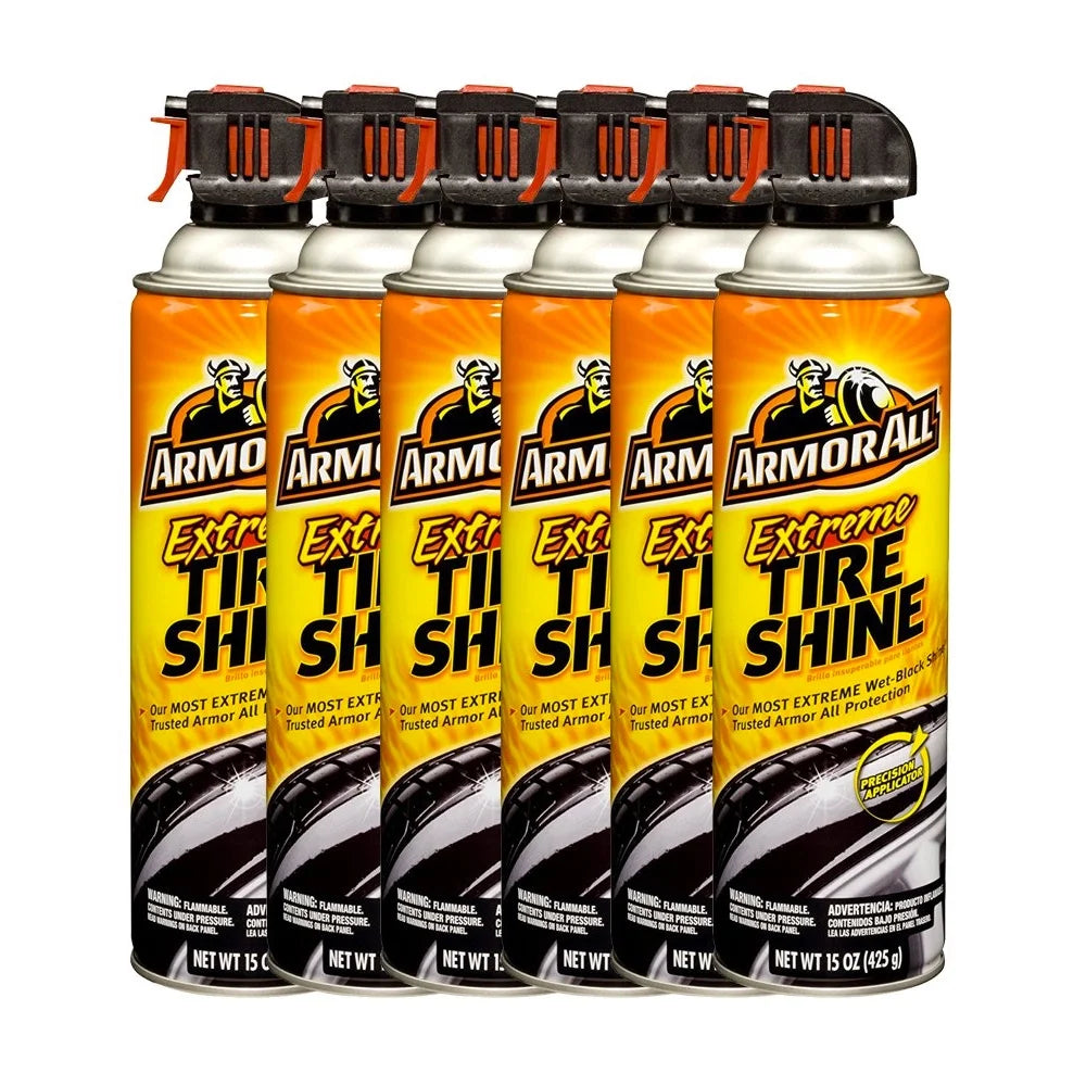 15 oz Tire Shine Aerosol Pack of 6 I93999