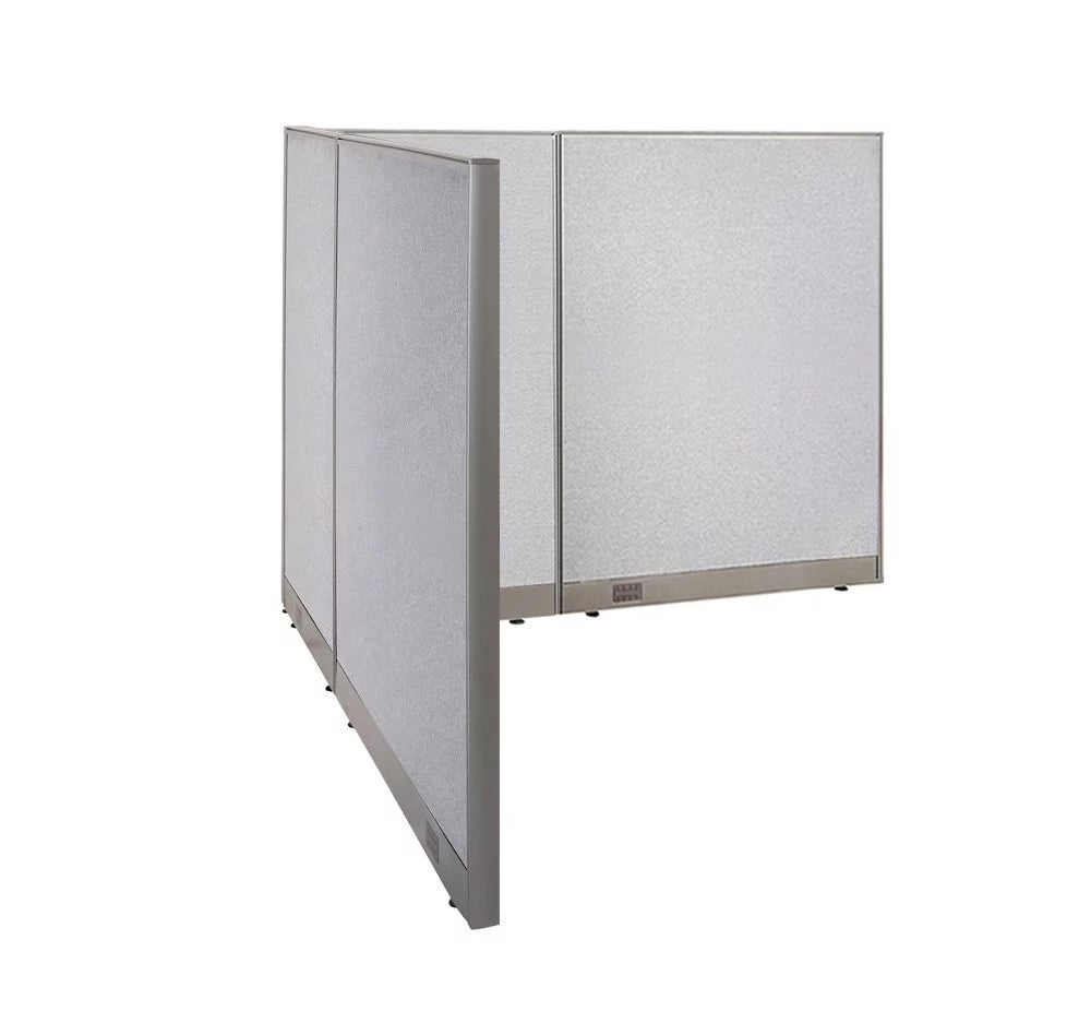 L-Shaped Freestanding Office Partition A154374