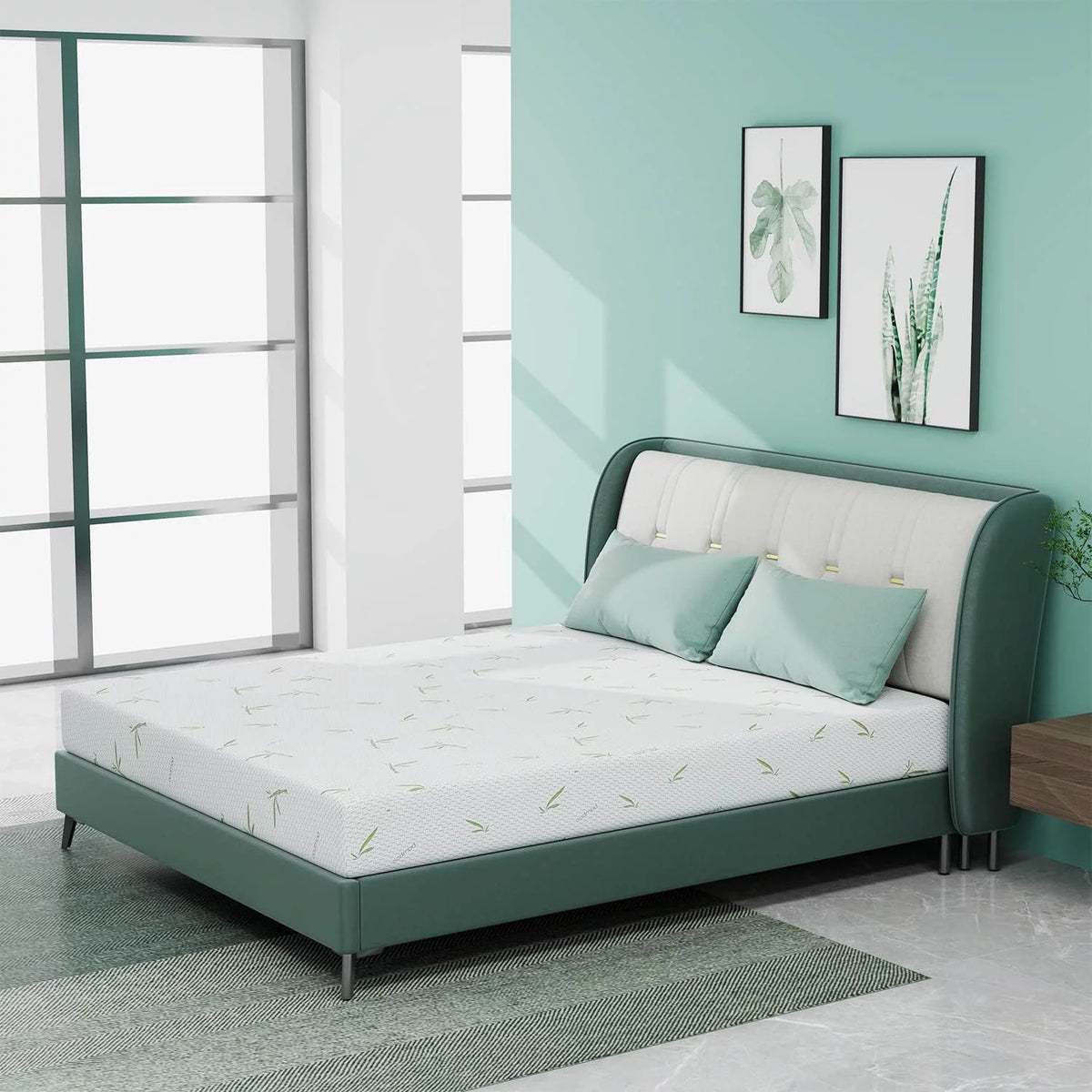 8 Inch Memory Foam Twin Mattress U55698