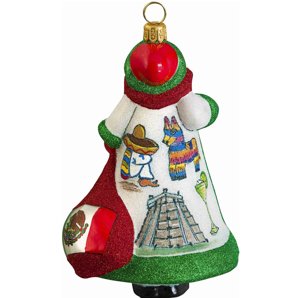 Glass Christmas Ornament V4652